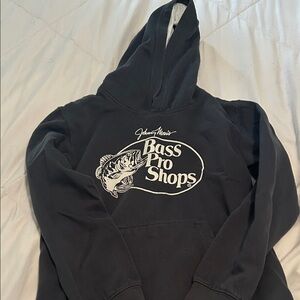 Bass Pro Shops Black Hoodie for Men